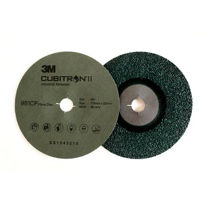 3M 981CP Cub II Fibre 7″X7/8″ 60+Cubitron II Fibre Disc, 7″X7/8″,  60