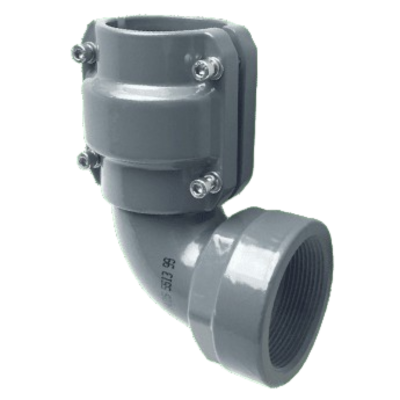 Aluminum 90 degree Elbow Female Thread