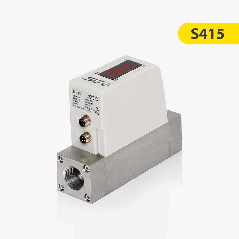 Compact Thermal Mass Flow Meter – S415 – Economic