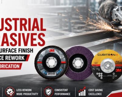 How Industrial Abrasives Improve Surface Finish and Reduce Rework in Metal Fabrication
