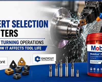 Why Insert Selection Matters in CNC Turning Operations and How It Affects Tool Life