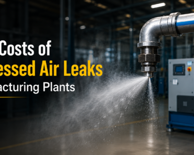 Hidden Costs of Compressed Air Leaks in Manufacturing Plants