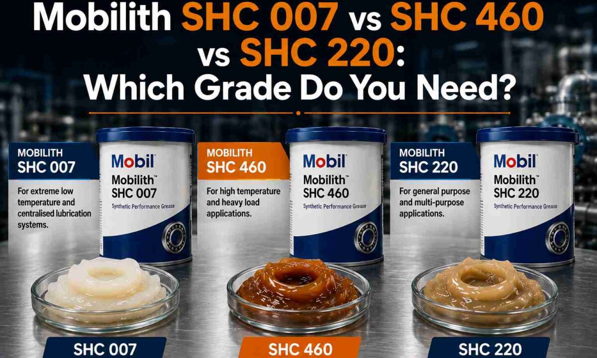 Mobilith SHC 007 vs SHC 460 vs SHC 220: Which Grade Do You Need?